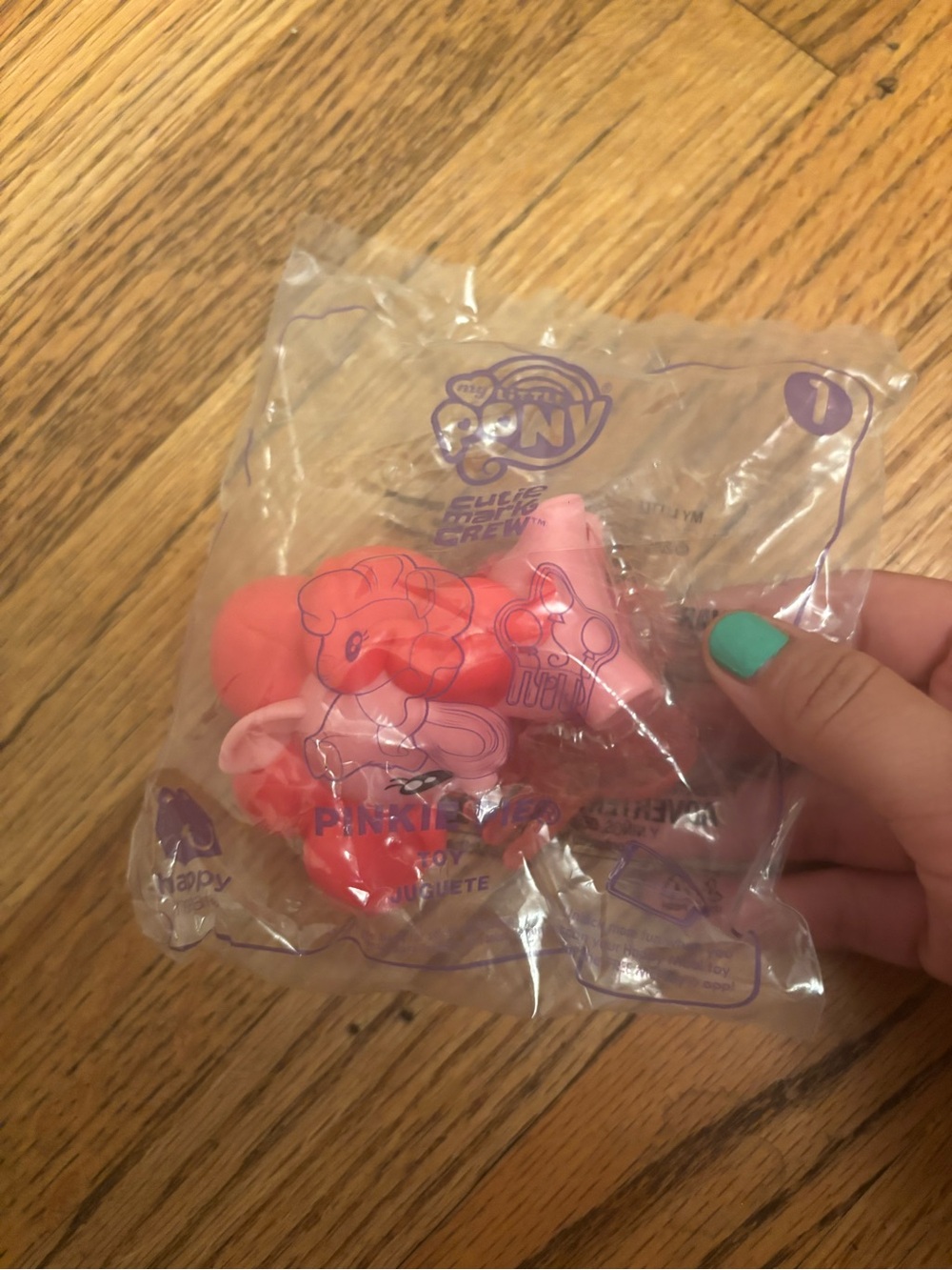 McDonalds My Little Pony Cutie Mark Crew Pinkie Pie 2018 Happy Meal Toy NEW